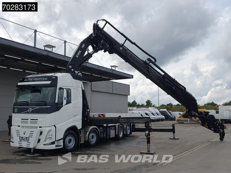 Volvo FH 460 8X2 Effer 1000 9S/6S Crane Kran Winch JIB Lift-Lenkachse Euro 6 - Грузовик бортовой/ Платформа, Автоманипулятор: фото 3 Volvo FH 460 8X2 Effer 1000 9S/6S Crane Kran Winch JIB Lift-Lenkachse Euro 6 - Грузовик бортовой/ Платформа, Автоманипулятор: фото 3