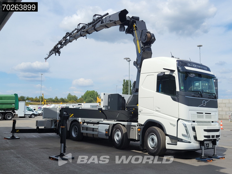 Volvo FH 500 8X2 NEW! Palfinger PK92002 SH 8+6 JIB Crane Kran 3.5t Winch Lift+Steering Axle - Грузовик бортовой/ Платформа, Автоманипулятор: фото 2 Volvo FH 500 8X2 NEW! Palfinger PK92002 SH 8+6 JIB Crane Kran 3.5t Winch Lift+Steering Axle - Грузовик бортовой/ Платформа, Автоманипулятор: фото 2
