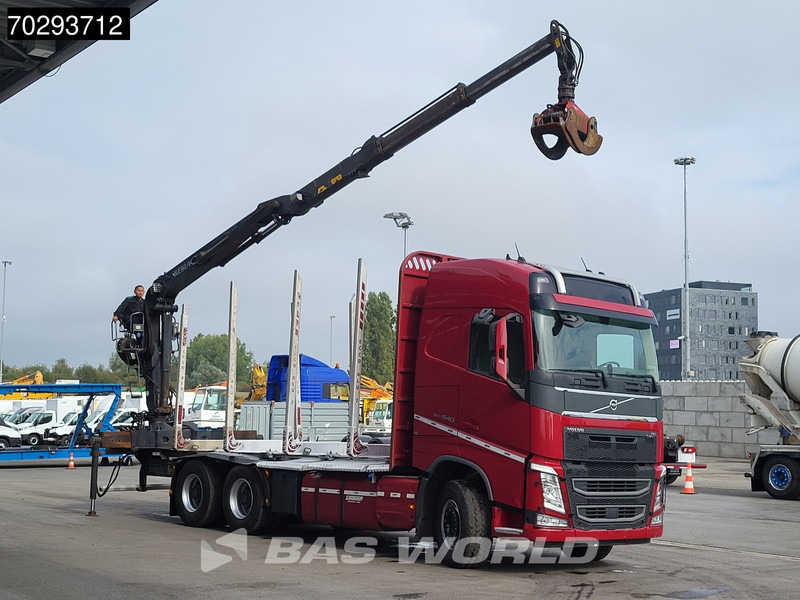 Volvo FH 540 FH 6X4 Kesla 2112ZT Crane Retarder Big-Axle I-ParkCool Xenon Euro 6 - Лесовоз, Автоманипулятор: фото 3 Volvo FH 540 FH 6X4 Kesla 2112ZT Crane Retarder Big-Axle I-ParkCool Xenon Euro 6 - Лесовоз, Автоманипулятор: фото 3