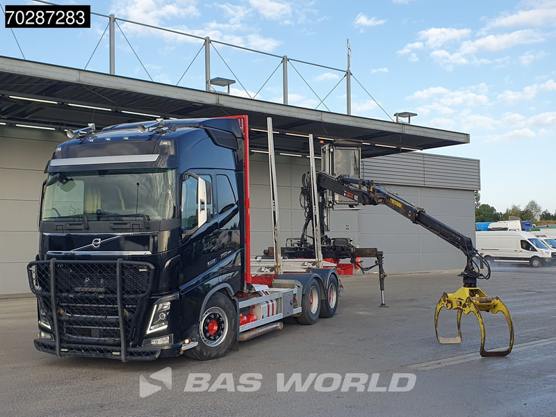 Volvo FH16 750 FH16 6X4 HIAB E96S 79 wood crane Retarder Dynamic-Steering Big-Axle Euro 6 - Лесовоз, Автоманипулятор: фото 5 Volvo FH16 750 FH16 6X4 HIAB E96S 79 wood crane Retarder Dynamic-Steering Big-Axle Euro 6 - Лесовоз, Автоманипулятор: фото 5