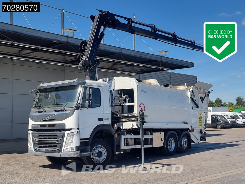 Volvo FM 370 6X2 Hiab X-Hipro 162 Kran GeesinkNorba Lift+Lenkachse VEB Euro 6 - Мусоровоз: фото 1 Volvo FM 370 6X2 Hiab X-Hipro 162 Kran GeesinkNorba Lift+Lenkachse VEB Euro 6 - Мусоровоз: фото 1