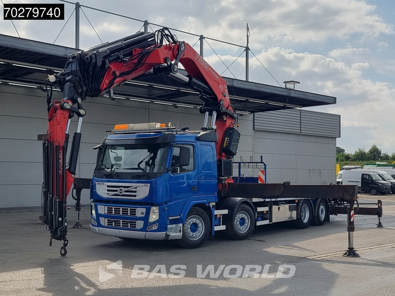 Volvo FM 450 8X2 FASSI 100 Ton/Meter 7 + 6 Jib Lift+Stuuras Euro 5 - Грузовик бортовой/ Платформа, Автоманипулятор: фото 5 Volvo FM 450 8X2 FASSI 100 Ton/Meter 7 + 6 Jib Lift+Stuuras Euro 5 - Грузовик бортовой/ Платформа, Автоманипулятор: фото 5