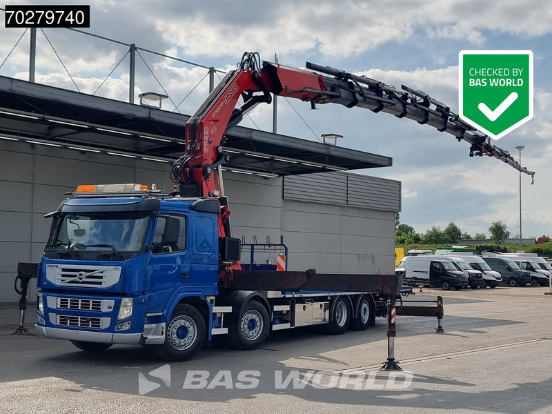 Volvo FM 450 8X2 FASSI 100 Ton/Meter Crane Kran 7 + 6 Jib Lift+steering Axle Euro 5 - Грузовик бортовой/ Платформа, Автоманипулятор: фото 1 Volvo FM 450 8X2 FASSI 100 Ton/Meter Crane Kran 7 + 6 Jib Lift+steering Axle Euro 5 - Грузовик бортовой/ Платформа, Автоманипулятор: фото 1