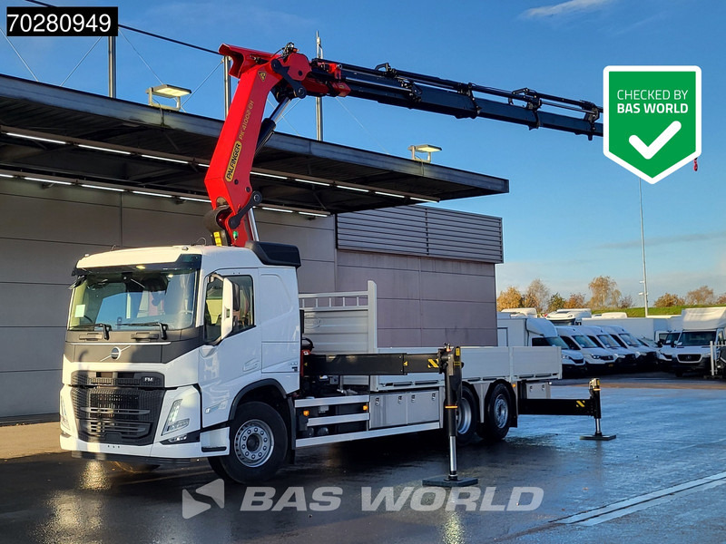 Volvo FM 500 6X2 NEW! Palfinger PK41002 EH-E Kran Crane Lift-steering Axle Euro 6 - Грузовик бортовой/ Платформа, Автоманипулятор: фото 1 Volvo FM 500 6X2 NEW! Palfinger PK41002 EH-E Kran Crane Lift-steering Axle Euro 6 - Грузовик бортовой/ Платформа, Автоманипулятор: фото 1