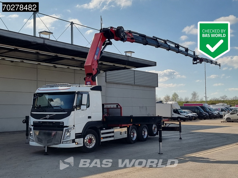 Volvo FM 500 8X4 HMF5020 K6 + Fly Jib Lift+Lenkachse Crane Kran Euro 6 - Грузовик бортовой/ Платформа, Автоманипулятор: фото 1 Volvo FM 500 8X4 HMF5020 K6 + Fly Jib Lift+Lenkachse Crane Kran Euro 6 - Грузовик бортовой/ Платформа, Автоманипулятор: фото 1