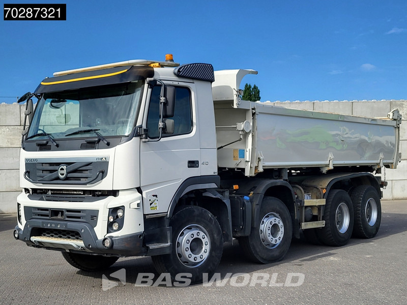 Самосвал Volvo FMX 410 8X4 13m3 Marrel Tipper SteelSuspension 2-Side Kipper BigAxle Euro 5: фото 7