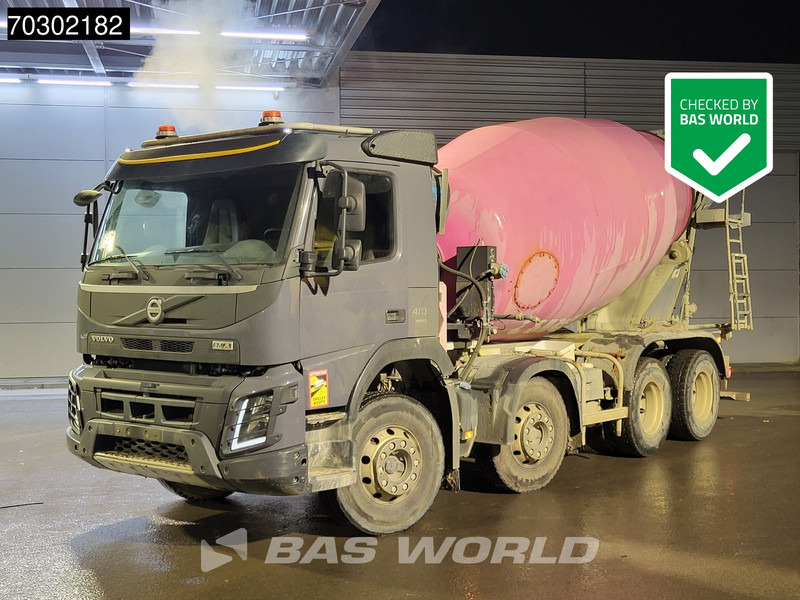 Volvo FMX 410 8X4 9m3 mixer Automatic Climate control Euro 6 - Автобетоносмеситель: фото 1 Volvo FMX 410 8X4 9m3 mixer Automatic Climate control Euro 6 - Автобетоносмеситель: фото 1