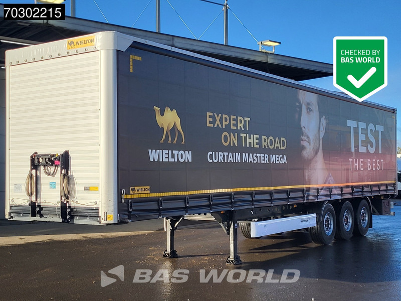 Wielton NS-3 APK 07/26 Lift Axle - Тентованный полуприцеп: фото 1 Wielton NS-3 APK 07/26 Lift Axle - Тентованный полуприцеп: фото 1