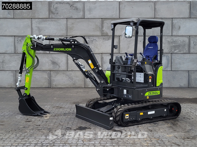 Zoomlion ZE26 GU FACTORY WARRANTY – CE CERTIFIED - Мини-экскаватор: фото 2 Zoomlion ZE26 GU FACTORY WARRANTY – CE CERTIFIED - Мини-экскаватор: фото 2