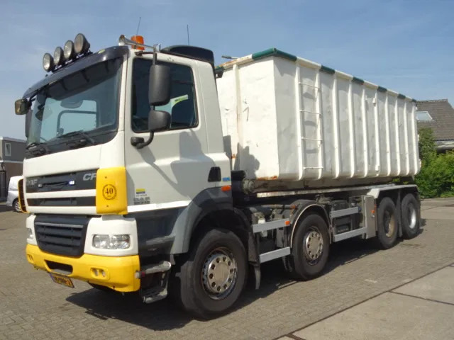 DAF CF 410 8X4 NCH CONTAINER SYSTEEM 32 TON 90 graden silo containers - Тросовый мультилифт: фото 3 DAF CF 410 8X4 NCH CONTAINER SYSTEEM 32 TON 90 graden silo containers - Тросовый мультилифт: фото 3