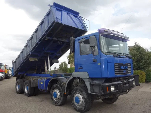 MAN 35.414 8x8 meiller kipper manual diesel pomp - Самосвал: фото 1 MAN 35.414 8x8 meiller kipper manual diesel pomp - Самосвал: фото 1