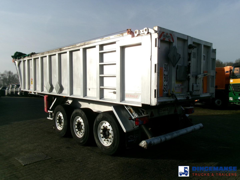Benalu Tipper trailer alu 22 m3 + tarpaulin - Самосвальный полуприцеп: фото 3 Benalu Tipper trailer alu 22 m3 + tarpaulin - Самосвальный полуприцеп: фото 3