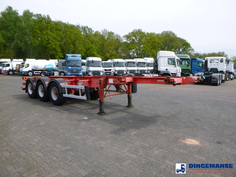 Burg 3-axle container chassis 20-30 ft - Полуприцеп-контейнеровоз/ Сменный кузов: фото 2 Burg 3-axle container chassis 20-30 ft - Полуприцеп-контейнеровоз/ Сменный кузов: фото 2