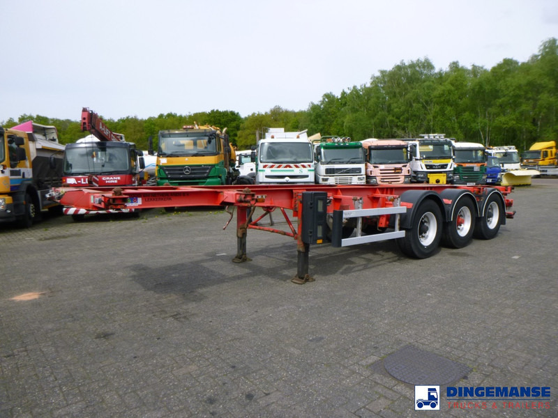 Burg 3-axle container chassis 20-30 ft - Полуприцеп-контейнеровоз/ Сменный кузов: фото 1 Burg 3-axle container chassis 20-30 ft - Полуприцеп-контейнеровоз/ Сменный кузов: фото 1