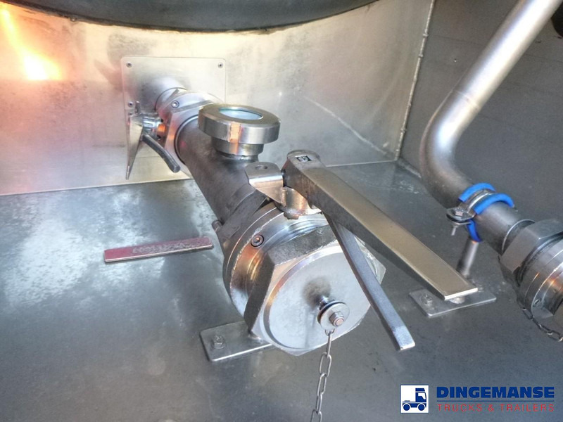 Полуприцеп-цистерна Clayton Food tank inox 30 m3 / 1 comp: фото 8