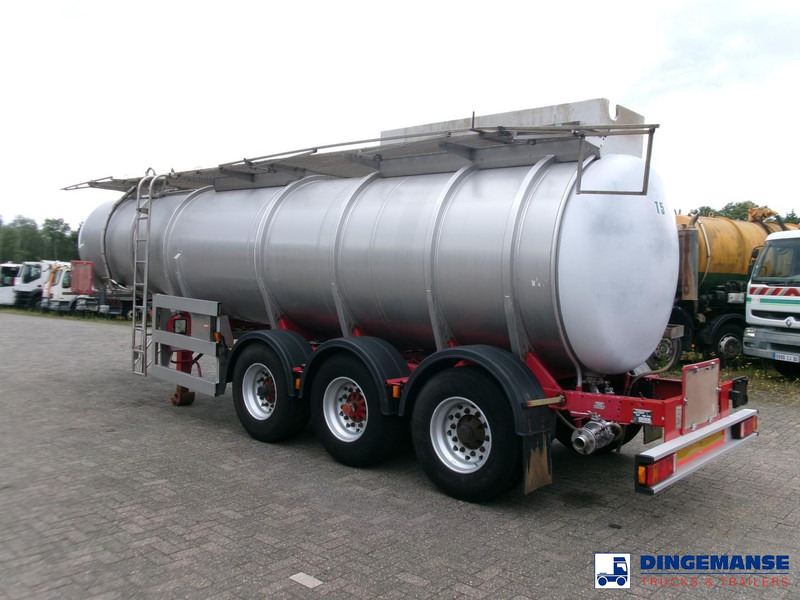 Crane Fruehauf Chemical tank inox 22.5 m3 / 1 comp - Полуприцеп-цистерна: фото 3 Crane Fruehauf Chemical tank inox 22.5 m3 / 1 comp - Полуприцеп-цистерна: фото 3