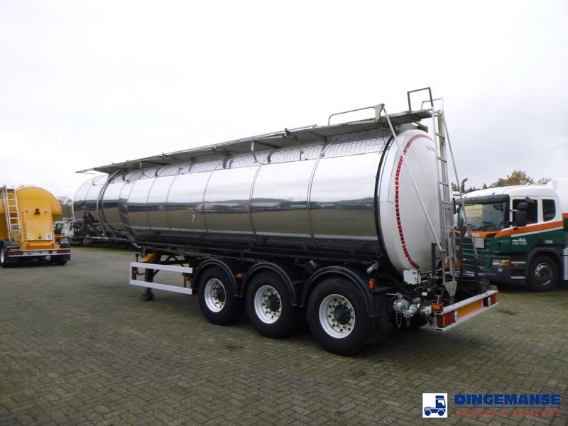 Crane Fruehauf Chemical tank inox 32.8 m3 / 1 comp - Полуприцеп-цистерна: фото 3 Crane Fruehauf Chemical tank inox 32.8 m3 / 1 comp - Полуприцеп-цистерна: фото 3