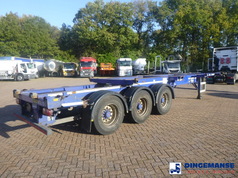 Dennison 3-axle container trailer 20-30-40-45 ft - Полуприцеп-контейнеровоз/ Сменный кузов: фото 4 Dennison 3-axle container trailer 20-30-40-45 ft - Полуприцеп-контейнеровоз/ Сменный кузов: фото 4