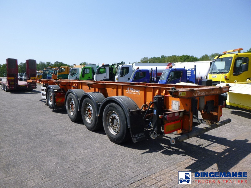 Dennison 4-axle container combi trailer (3 + 1 axles) 20-30-40-45 ft - Полуприцеп-контейнеровоз/ Сменный кузов: фото 3 Dennison 4-axle container combi trailer (3 + 1 axles) 20-30-40-45 ft - Полуприцеп-контейнеровоз/ Сменный кузов: фото 3