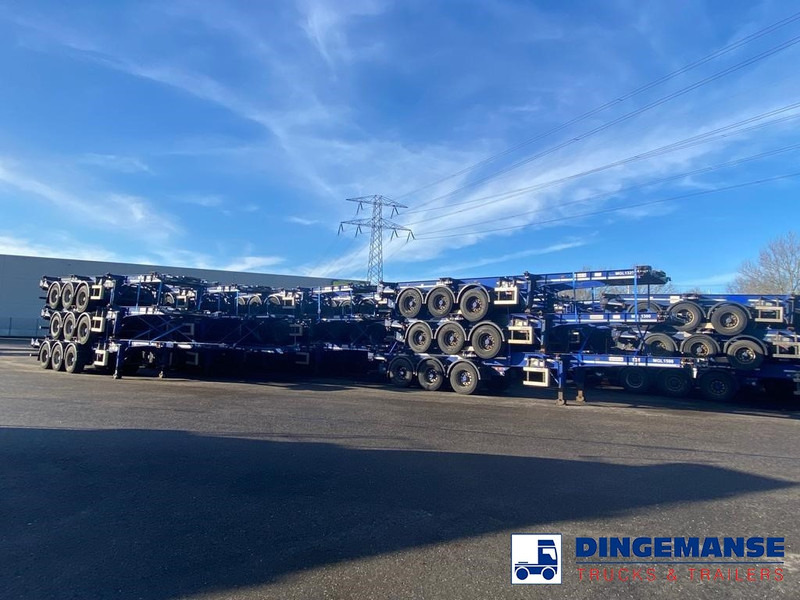 Dennison Stack - 3 x container trailer 20-30-40-45 ft - Полуприцеп-контейнеровоз/ Сменный кузов: фото 5 Dennison Stack - 3 x container trailer 20-30-40-45 ft - Полуприцеп-контейнеровоз/ Сменный кузов: фото 5