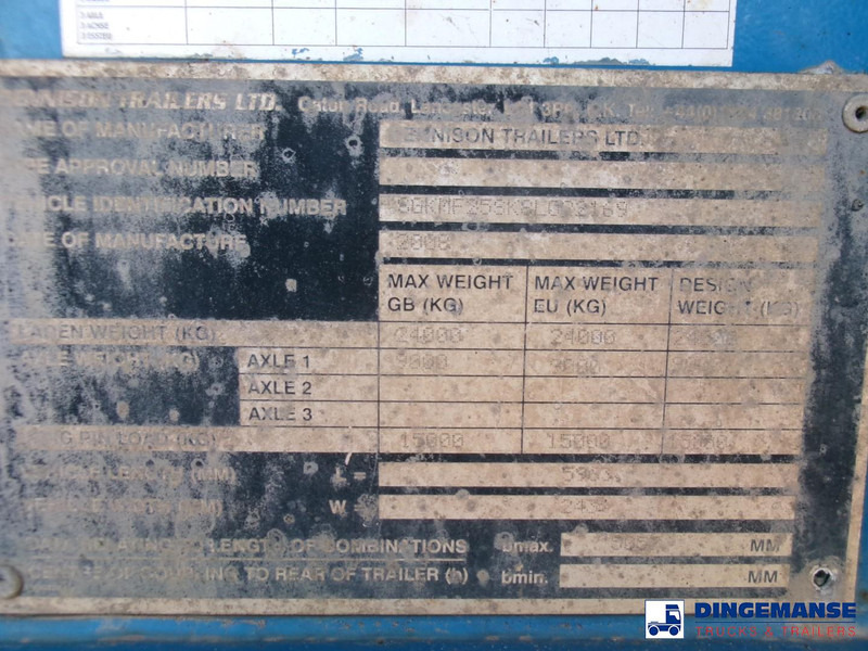 Полуприцеп-контейнеровоз/ Сменный кузов Dennison Stack - 3 x splitter container chassis 20-30-40-45 ft: фото 20 Полуприцеп-контейнеровоз/ Сменный кузов Dennison Stack - 3 x splitter container chassis 20-30-40-45 ft: фото 20