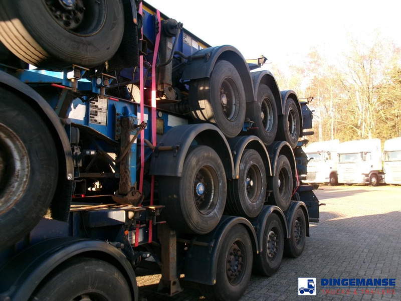 Полуприцеп-контейнеровоз/ Сменный кузов Dennison Stack - 3 x splitter container chassis 20-30-40-45 ft: фото 7 Полуприцеп-контейнеровоз/ Сменный кузов Dennison Stack - 3 x splitter container chassis 20-30-40-45 ft: фото 7