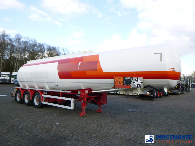 Feldbinder Jet fuel tank 40 m3 / 1 comp + pump - Прицеп-цистерна: фото 2 Feldbinder Jet fuel tank 40 m3 / 1 comp + pump - Прицеп-цистерна: фото 2