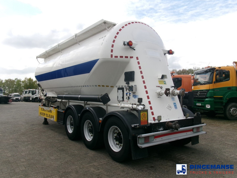 Feldbinder Powder tank alu 36 m3 / 1 comp - Полуприцеп-цистерна: фото 3 Feldbinder Powder tank alu 36 m3 / 1 comp - Полуприцеп-цистерна: фото 3