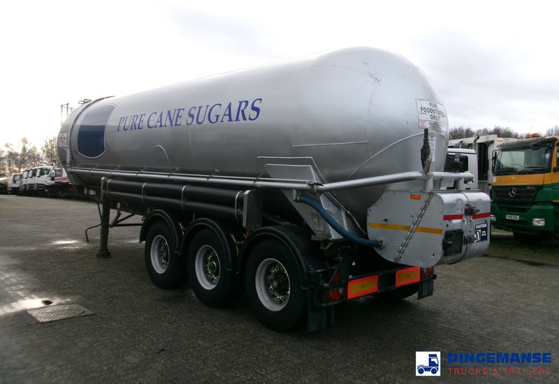 Feldbinder Powder tank alu 38 m3 (tipping) - Полуприцеп-цистерна: фото 4 Feldbinder Powder tank alu 38 m3 (tipping) - Полуприцеп-цистерна: фото 4