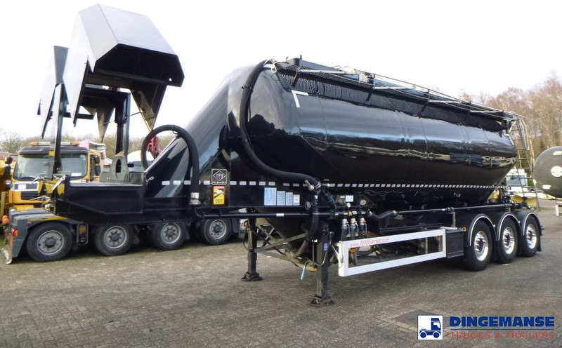 Feldbinder Powder tank alu 40 m3 / 1 comp - Полуприцеп-цистерна: фото 1 Feldbinder Powder tank alu 40 m3 / 1 comp - Полуприцеп-цистерна: фото 1