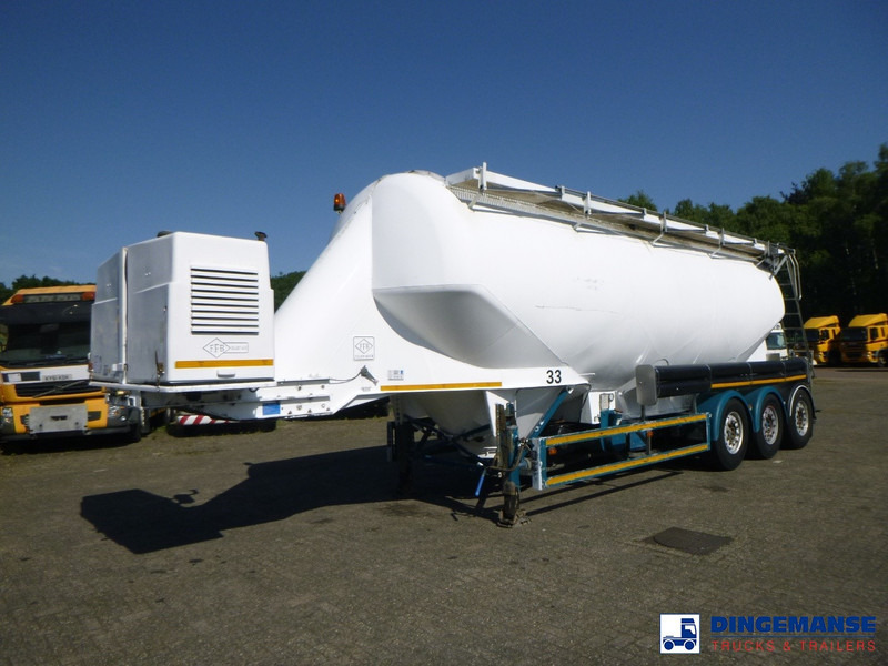 Feldbinder Powder tank alu 40 m3 / 1 comp - Полуприцеп-цистерна: фото 1 Feldbinder Powder tank alu 40 m3 / 1 comp - Полуприцеп-цистерна: фото 1