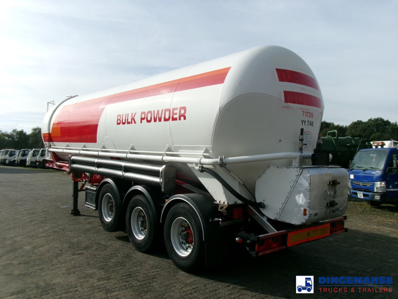 Feldbinder Powder tank alu 41 m3 (tipping) - Полуприцеп-цистерна: фото 3 Feldbinder Powder tank alu 41 m3 (tipping) - Полуприцеп-цистерна: фото 3