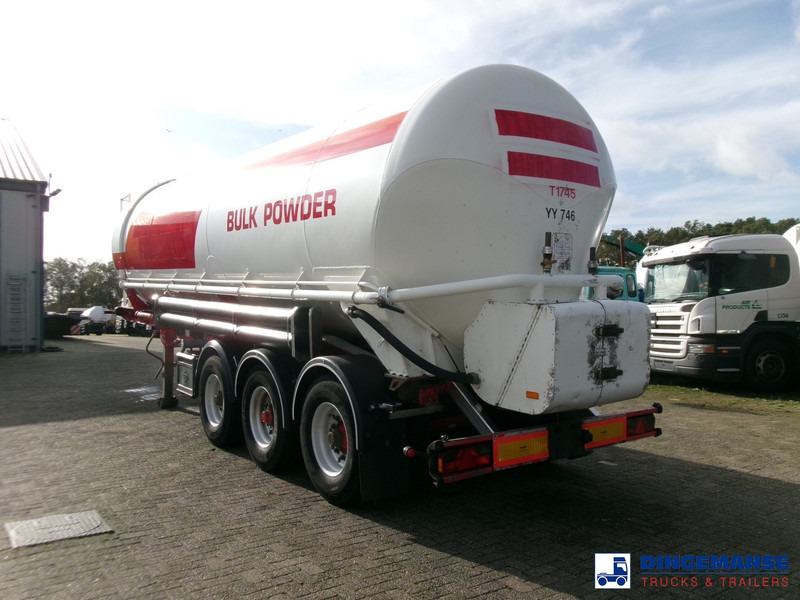 Feldbinder Powder tank alu 41 m3 (tipping) - Полуприцеп-цистерна: фото 3 Feldbinder Powder tank alu 41 m3 (tipping) - Полуприцеп-цистерна: фото 3