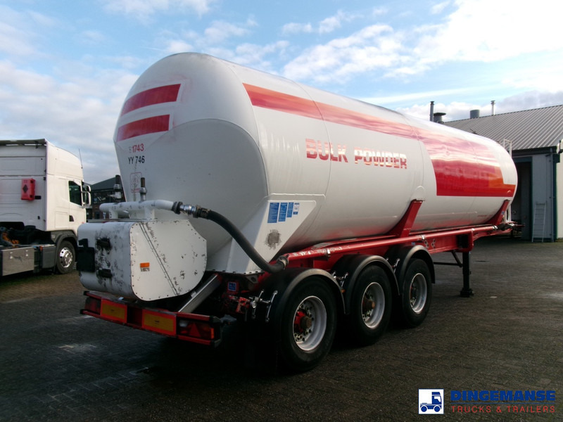 Feldbinder Powder tank alu 41 m3 (tipping) - Полуприцеп-цистерна: фото 4 Feldbinder Powder tank alu 41 m3 (tipping) - Полуприцеп-цистерна: фото 4