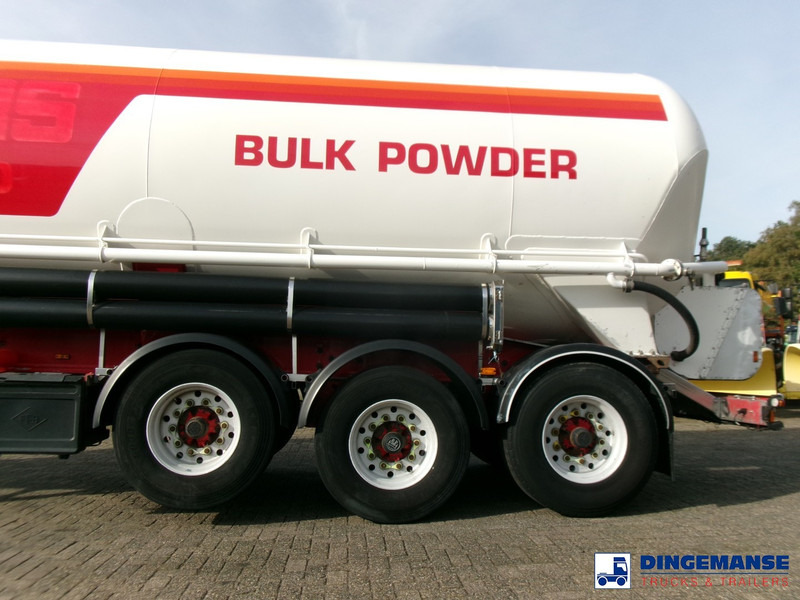 Feldbinder Powder tank alu 41 m3 (tipping) - Полуприцеп-цистерна: фото 5 Feldbinder Powder tank alu 41 m3 (tipping) - Полуприцеп-цистерна: фото 5