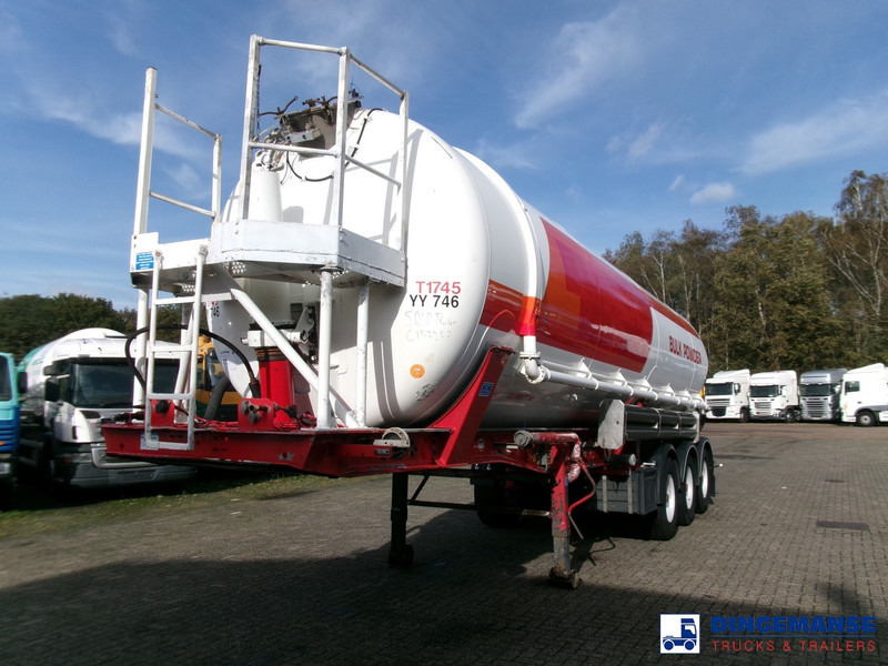 Feldbinder Powder tank alu 41 m3 (tipping) - Полуприцеп-цистерна: фото 1 Feldbinder Powder tank alu 41 m3 (tipping) - Полуприцеп-цистерна: фото 1