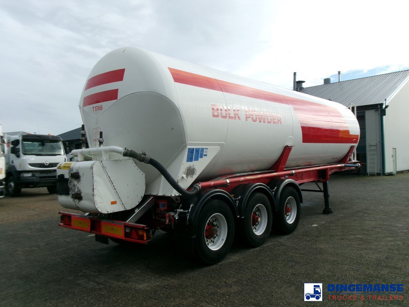 Feldbinder Powder tank alu 41 m3 (tipping) - Полуприцеп-цистерна: фото 4 Feldbinder Powder tank alu 41 m3 (tipping) - Полуприцеп-цистерна: фото 4