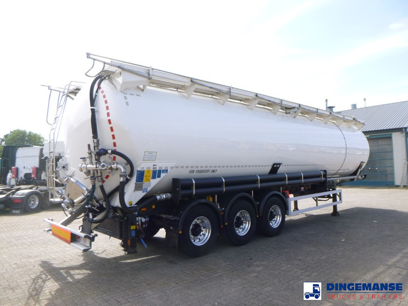 Feldbinder Powder tank alu 63 m3 (tipping) - Полуприцеп-цистерна: фото 4 Feldbinder Powder tank alu 63 m3 (tipping) - Полуприцеп-цистерна: фото 4