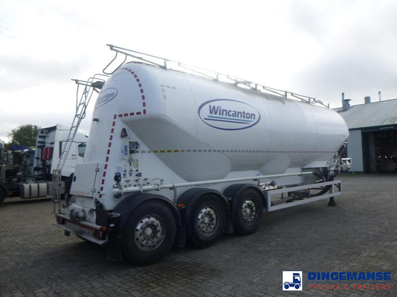 Feldbinder Powder tank alu alu 49 m3 / 1 comp - Полуприцеп-цистерна: фото 4 Feldbinder Powder tank alu alu 49 m3 / 1 comp - Полуприцеп-цистерна: фото 4