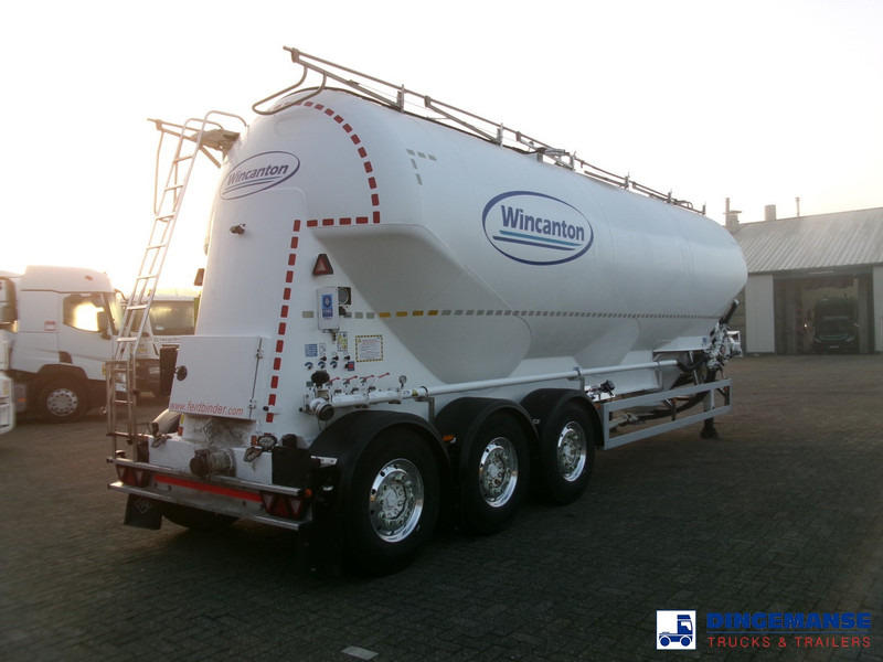 Feldbinder Powder tank alu alu 49 m3 / 1 comp - Полуприцеп-цистерна: фото 4 Feldbinder Powder tank alu alu 49 m3 / 1 comp - Полуприцеп-цистерна: фото 4