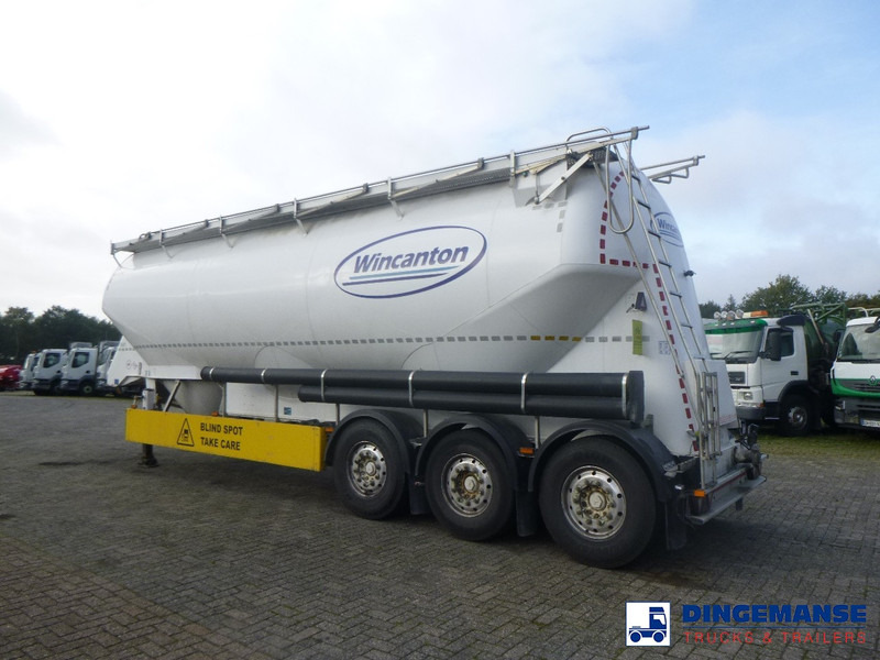 Feldbinder Powder tank alu alu 49 m3 / 1 comp - Полуприцеп-цистерна: фото 3 Feldbinder Powder tank alu alu 49 m3 / 1 comp - Полуприцеп-цистерна: фото 3