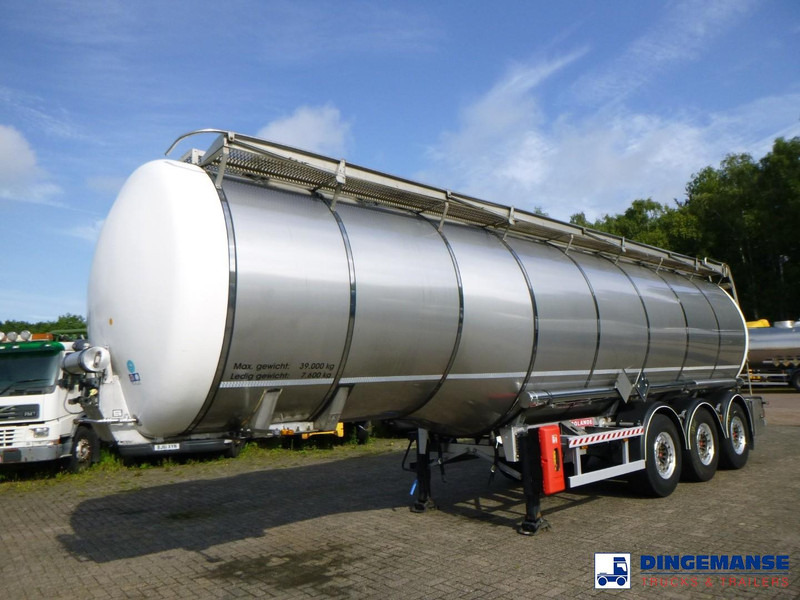 Fluid Chemical tank inox 37.5 m3 / 1 comp ADR 28-10-2025 - Полуприцеп-цистерна: фото 1 Fluid Chemical tank inox 37.5 m3 / 1 comp ADR 28-10-2025 - Полуприцеп-цистерна: фото 1