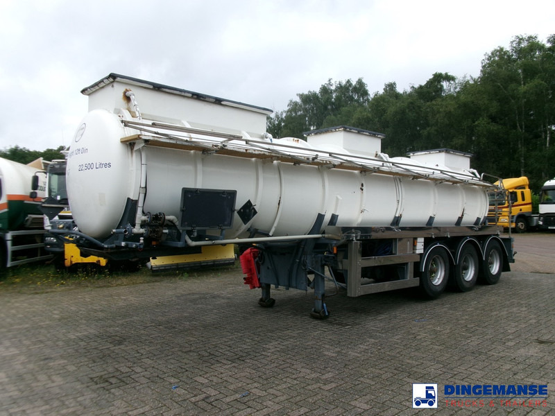 Fruehauf Chemical ACID Rubber tank steel 22.5 m3 / 1 comp - Полуприцеп-цистерна: фото 1 Fruehauf Chemical ACID Rubber tank steel 22.5 m3 / 1 comp - Полуприцеп-цистерна: фото 1