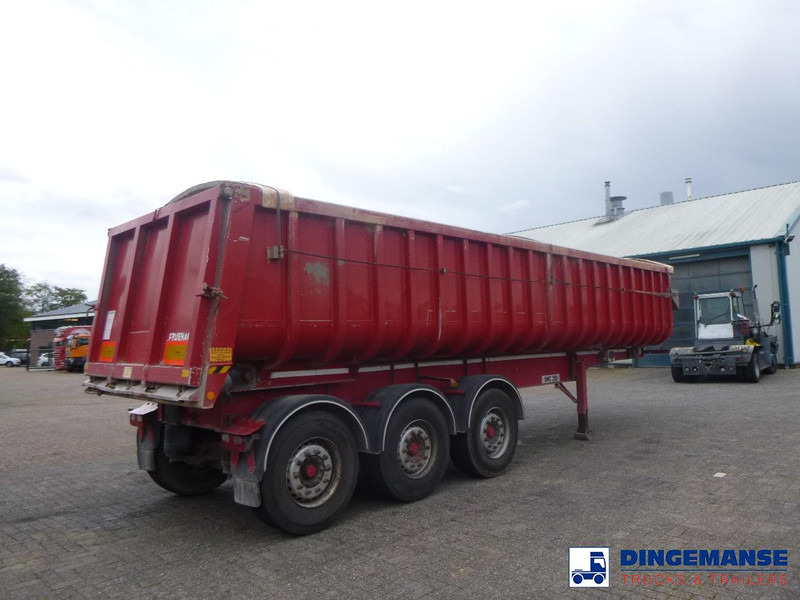 Fruehauf Tipper trailer alu 34.6 m3 + tarpaulin - Самосвальный полуприцеп: фото 4 Fruehauf Tipper trailer alu 34.6 m3 + tarpaulin - Самосвальный полуприцеп: фото 4