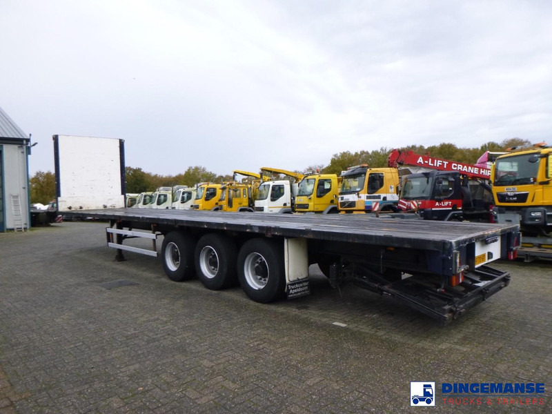 Groenewegen 3-axle platform trailer DRO-12-27 39 t - Полуприцеп бортовой/ Платформа: фото 3 Groenewegen 3-axle platform trailer DRO-12-27 39 t - Полуприцеп бортовой/ Платформа: фото 3