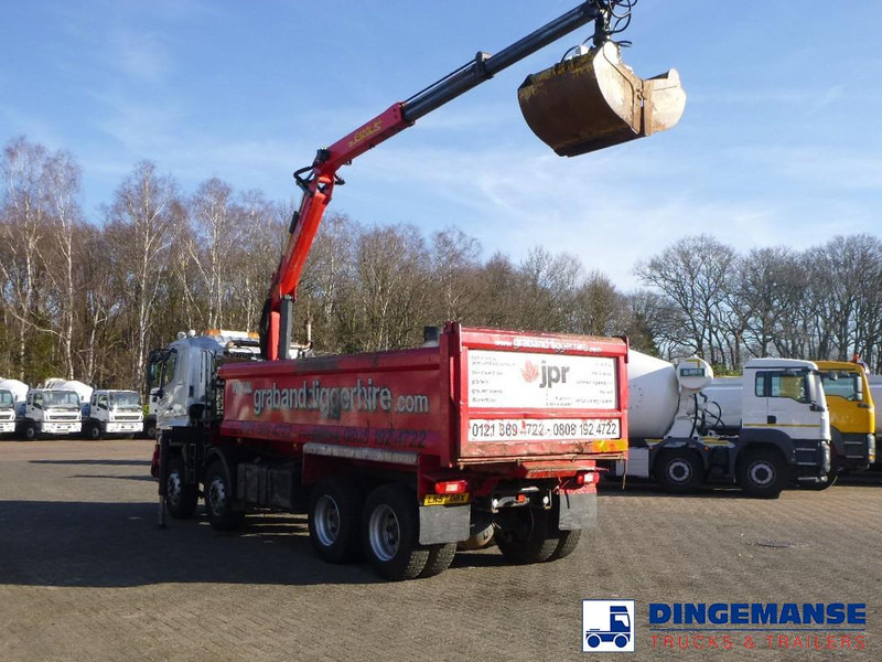 Hino FY1EUKA 8x4 tipper RHD + Palfinger E120L + grapple - Автоманипулятор: фото 4 Hino FY1EUKA 8x4 tipper RHD + Palfinger E120L + grapple - Автоманипулятор: фото 4