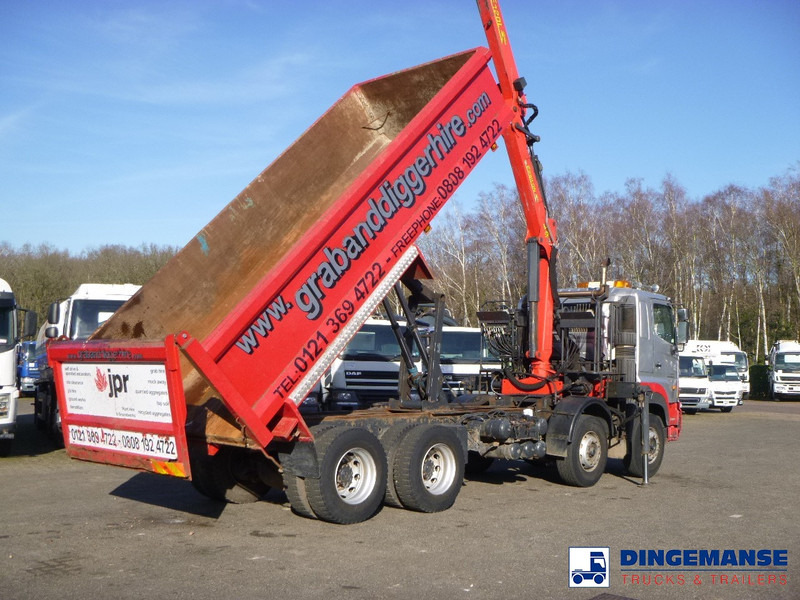 Автоманипулятор Hino FY1EUKA 8x4 tipper RHD + Palfinger E120L + grapple: фото 7