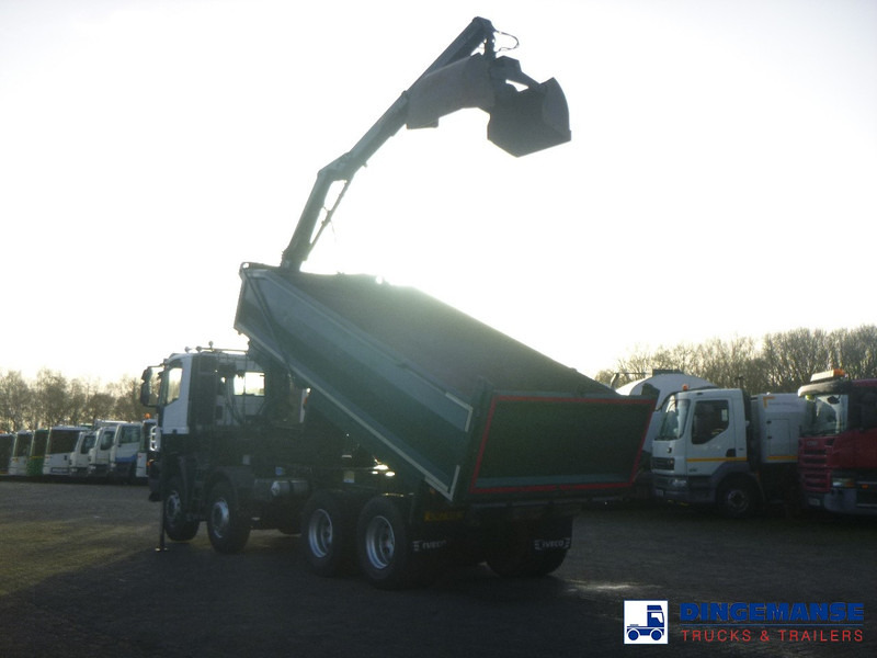 Iveco AD340T36 8x4 RHD tipper + HMF 1244 Z1 - Автоманипулятор: фото 4 Iveco AD340T36 8x4 RHD tipper + HMF 1244 Z1 - Автоманипулятор: фото 4