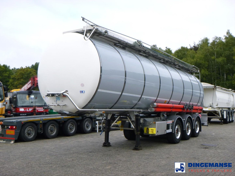 Kässbohrer Chemical tank inox L4BH 37.5 m3 / 1 comp - Полуприцеп-цистерна: фото 1 Kässbohrer Chemical tank inox L4BH 37.5 m3 / 1 comp - Полуприцеп-цистерна: фото 1