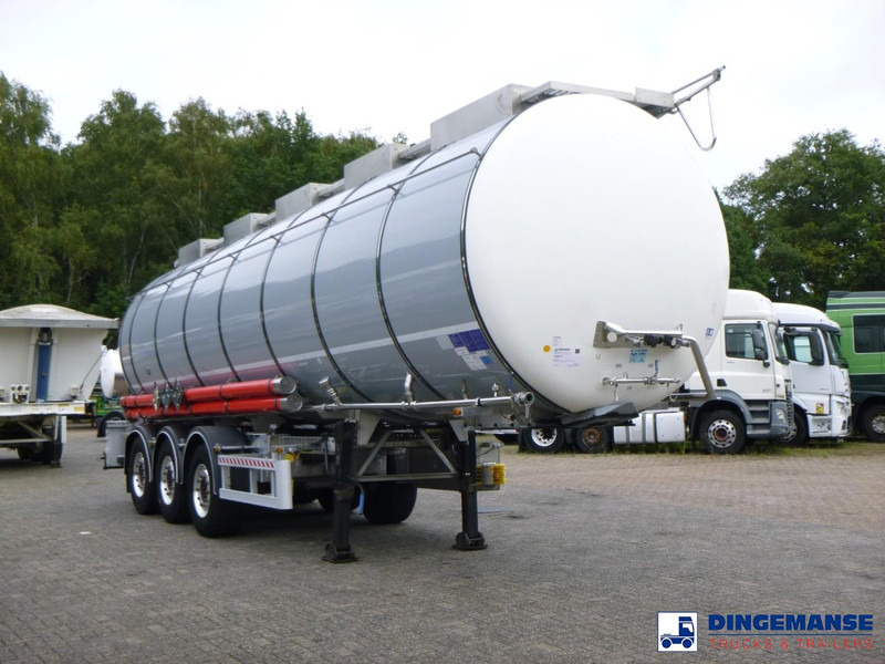 Kässbohrer Chemical tank inox L4BH 37.5 m3 / 1 comp - Полуприцеп-цистерна: фото 2 Kässbohrer Chemical tank inox L4BH 37.5 m3 / 1 comp - Полуприцеп-цистерна: фото 2